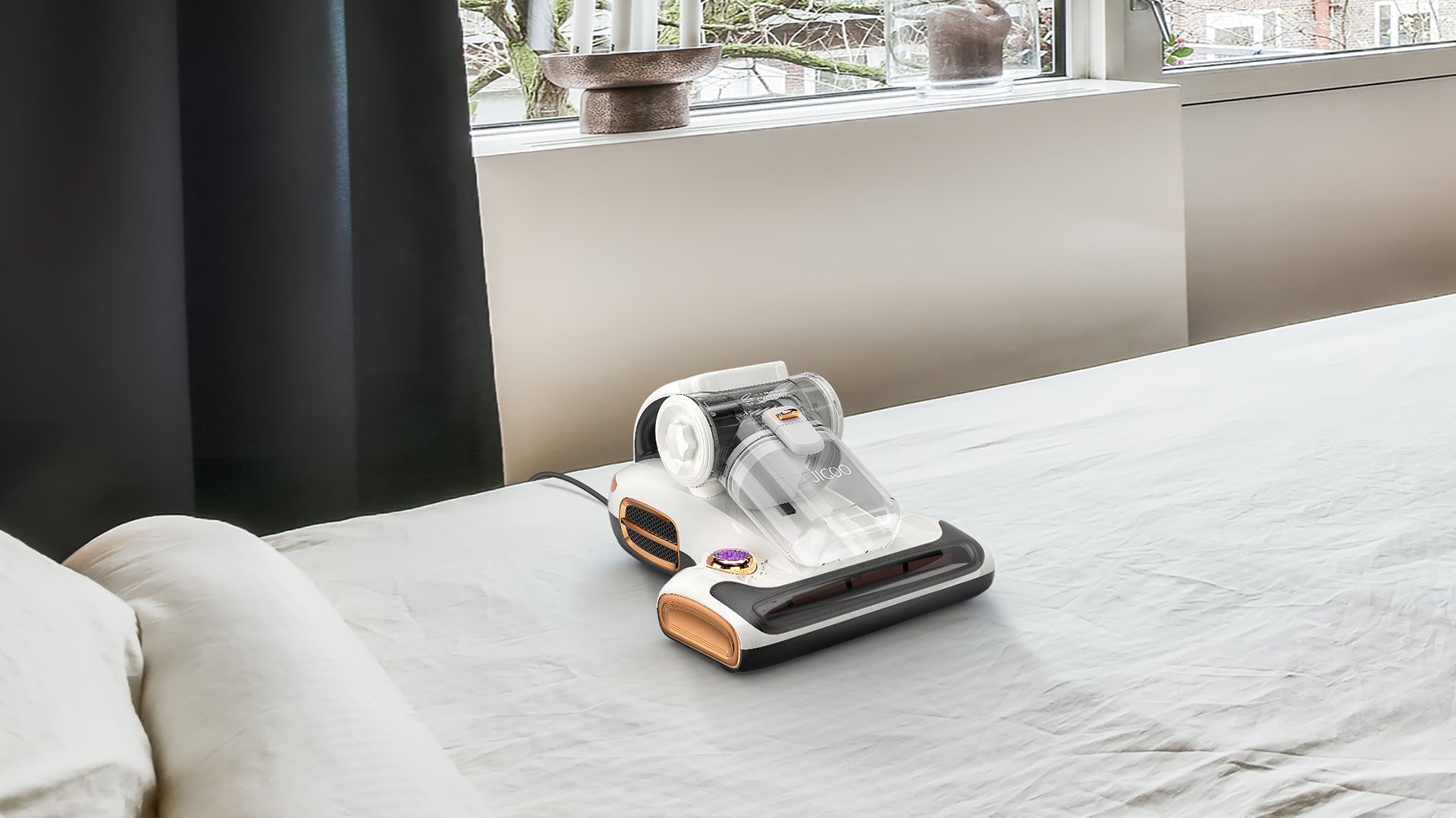 Hotel-Grade Dust Mite Removal at Home with JIGOO Vacuums
