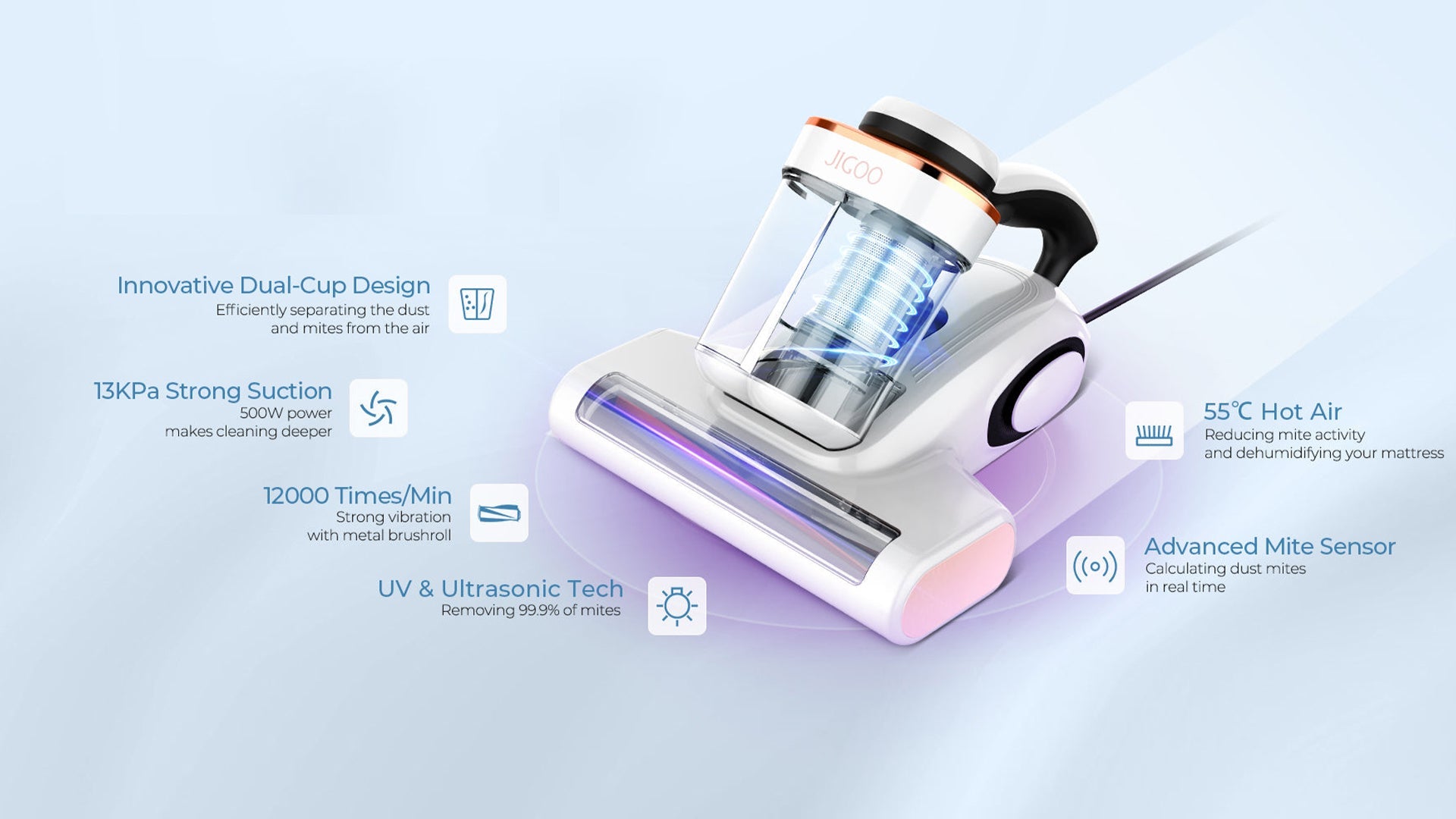 Why Choose JIGOO Anti-mite Vacuum Cleaners | Jigoolife.com