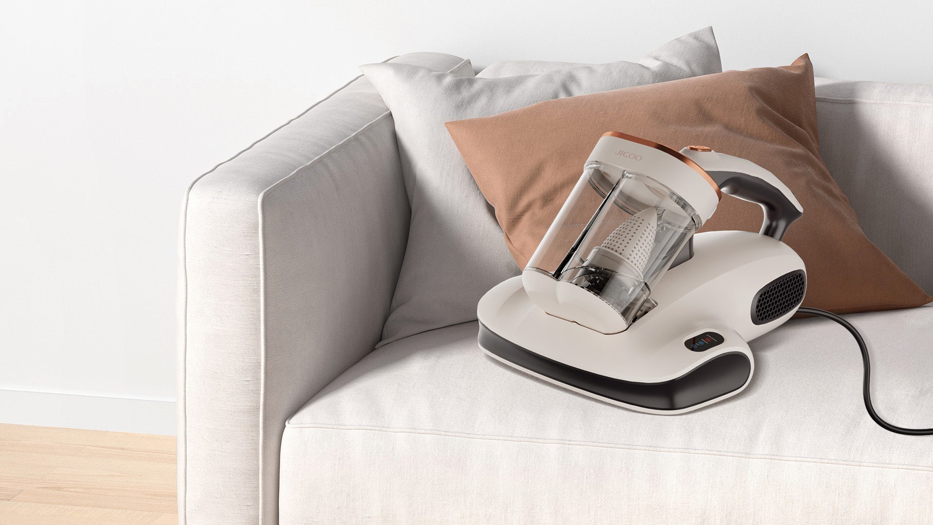 JIGOO S100: Achieving Deeper Mattress Cleaning Like No Other with the Exclusive Same-Chamber Design and Hair Removal Technology