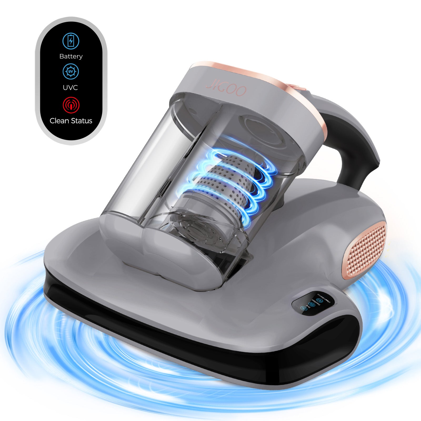 S100 Cordless Smart Dual-Cup Mattress Vacuum Cleaner