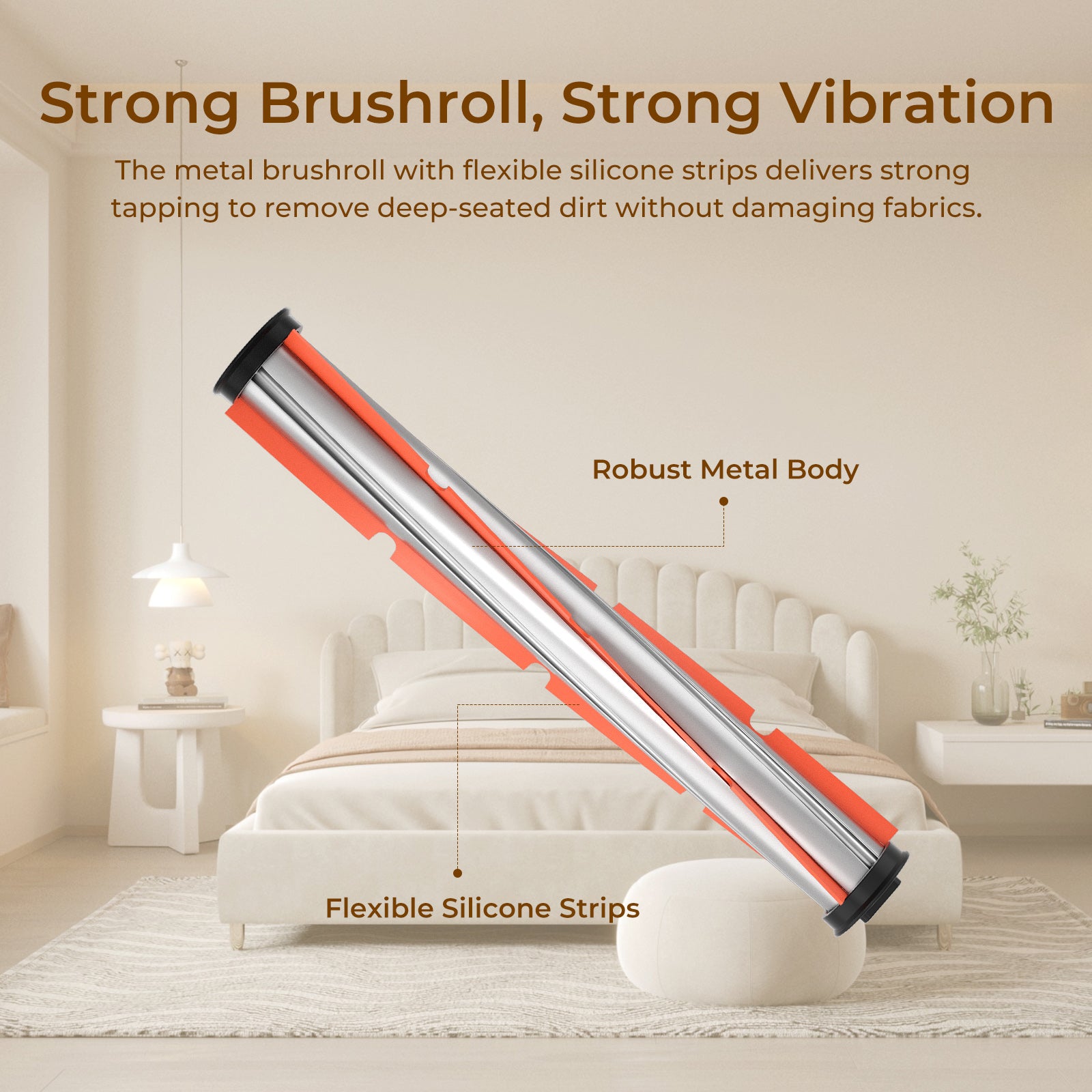 Jigoo Original Roller Brush for Jigoo T600 Mattress Vacuum