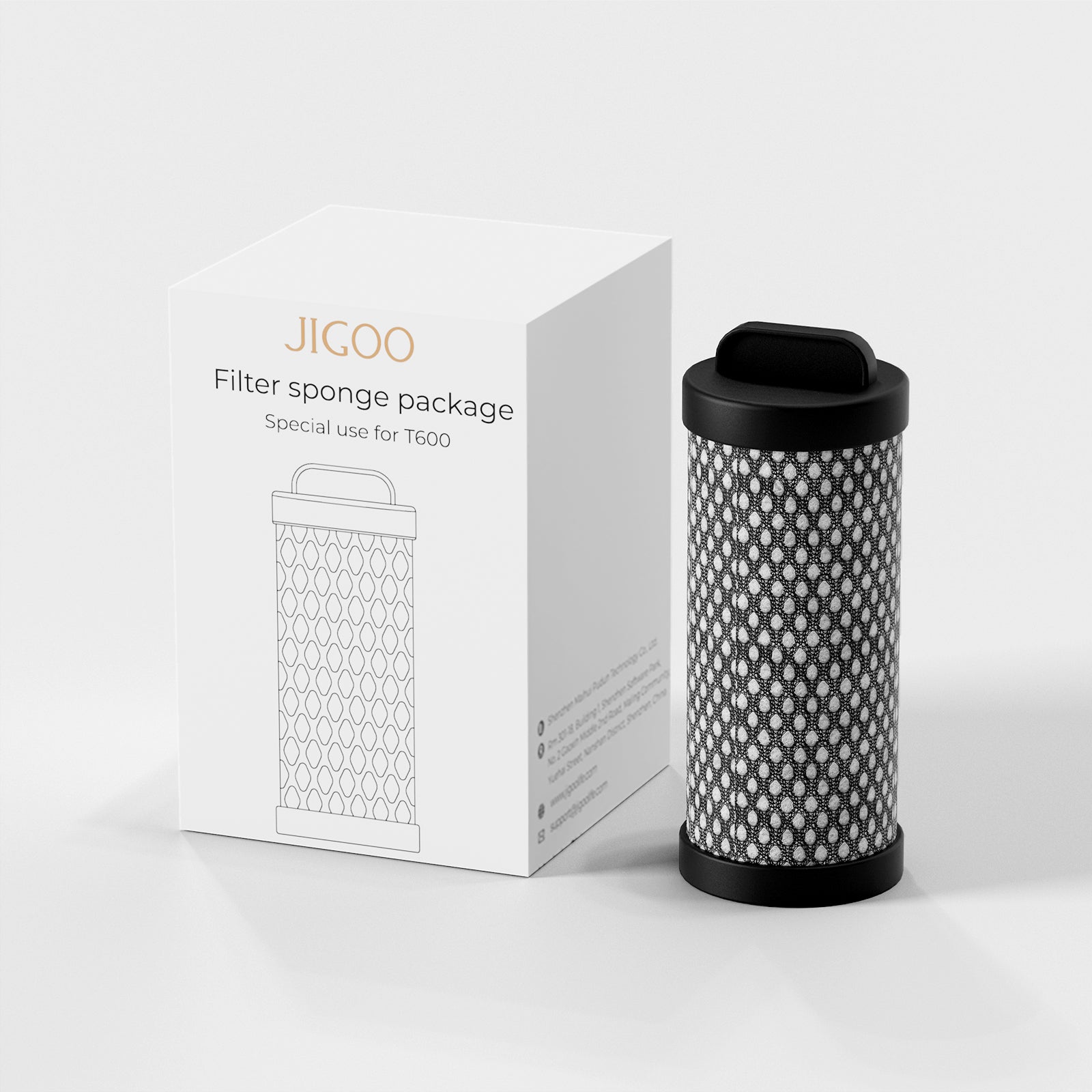 Jigoo Original Steel Filter for Jigoo T600 Anti-Mite Vacuum