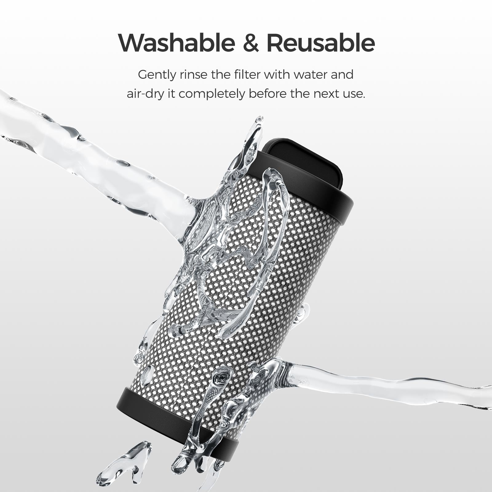 Jigoo Original Steel Filter for Jigoo T600 Anti-Mite Vacuum