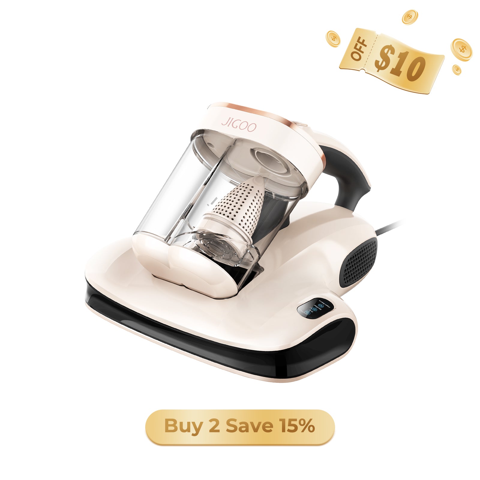 Aspirapolvere per Materassi S100 Smart Doppio Serbatoio