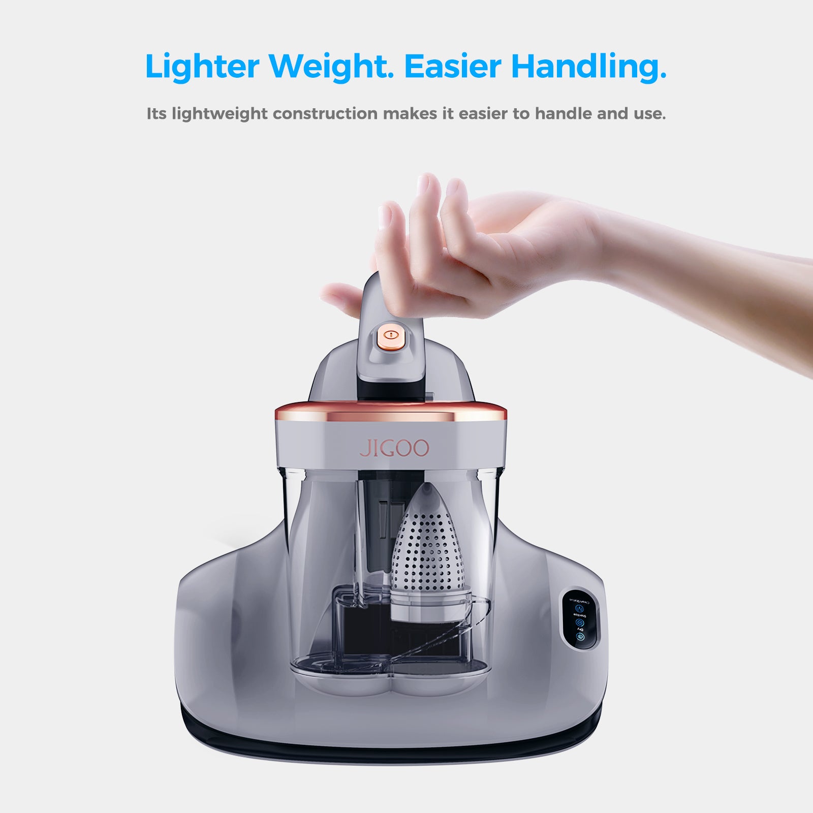 S100 Cordless Smart Dual-Cup Mattress Vacuum Cleaner