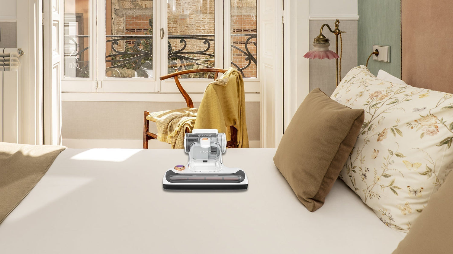 Banish Summer Dust Mites  JIGOO Mattress Vacuum Cleaners for a Healthier Sleep