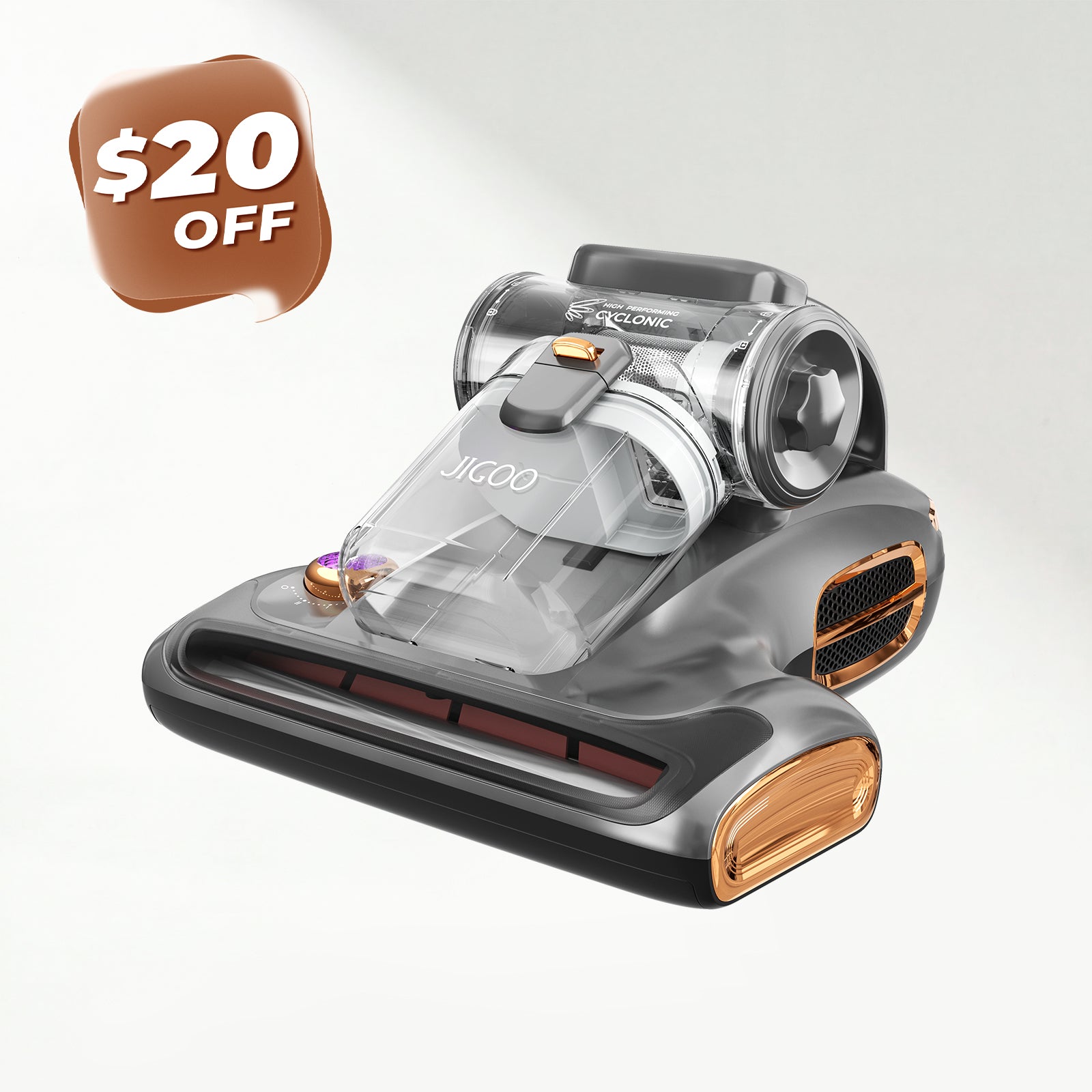 【yoon】 Jigoo T600 Mattress Vacuum Cleaner