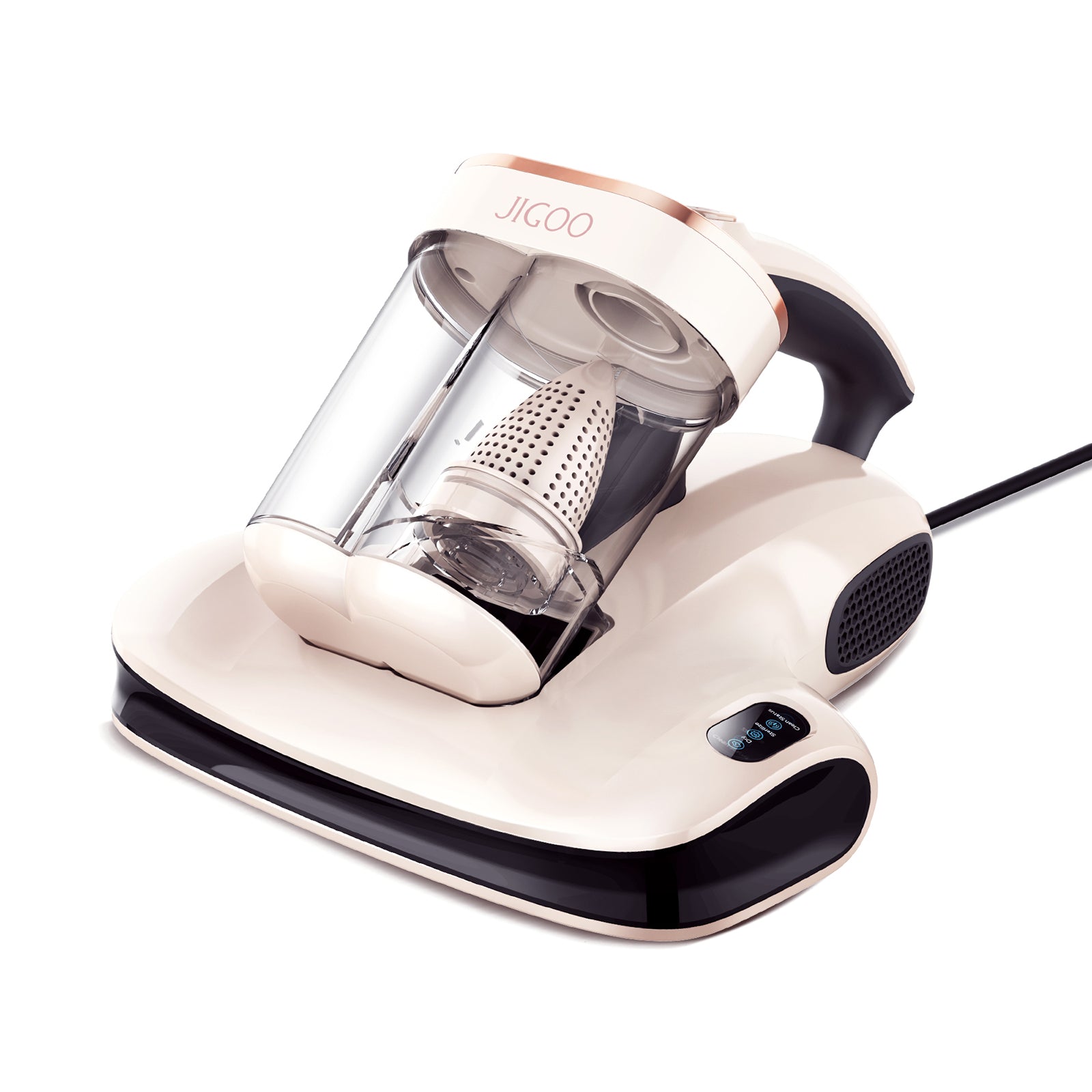 JIGOO S100 Smart Dual-Cup Mattress Vacuum Cleaner