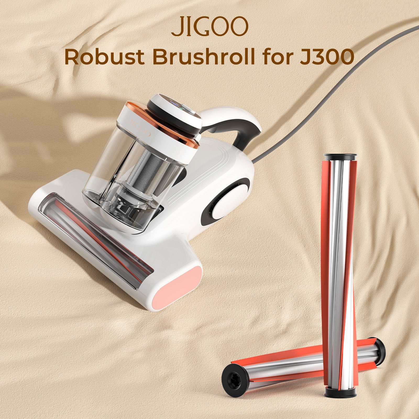 Jigoo Original Roller Brush for Jigoo J300 Anti-Mite Vacuum