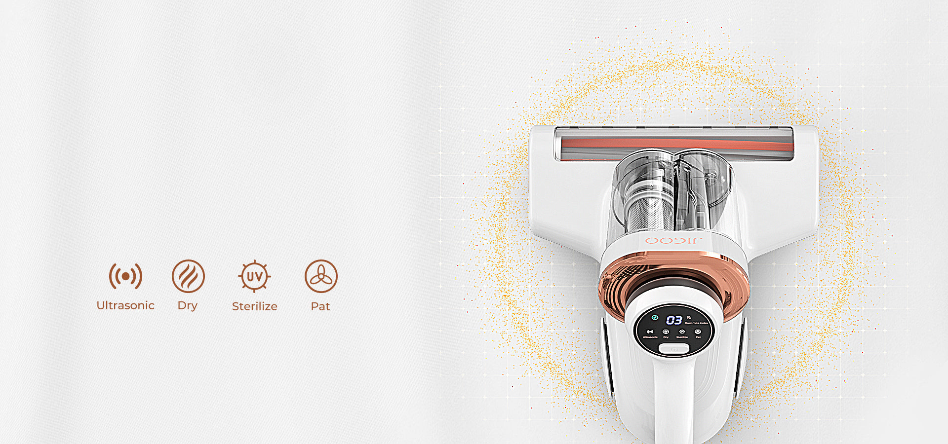 Jigoo J300 Mattress Vacuum Cleaner