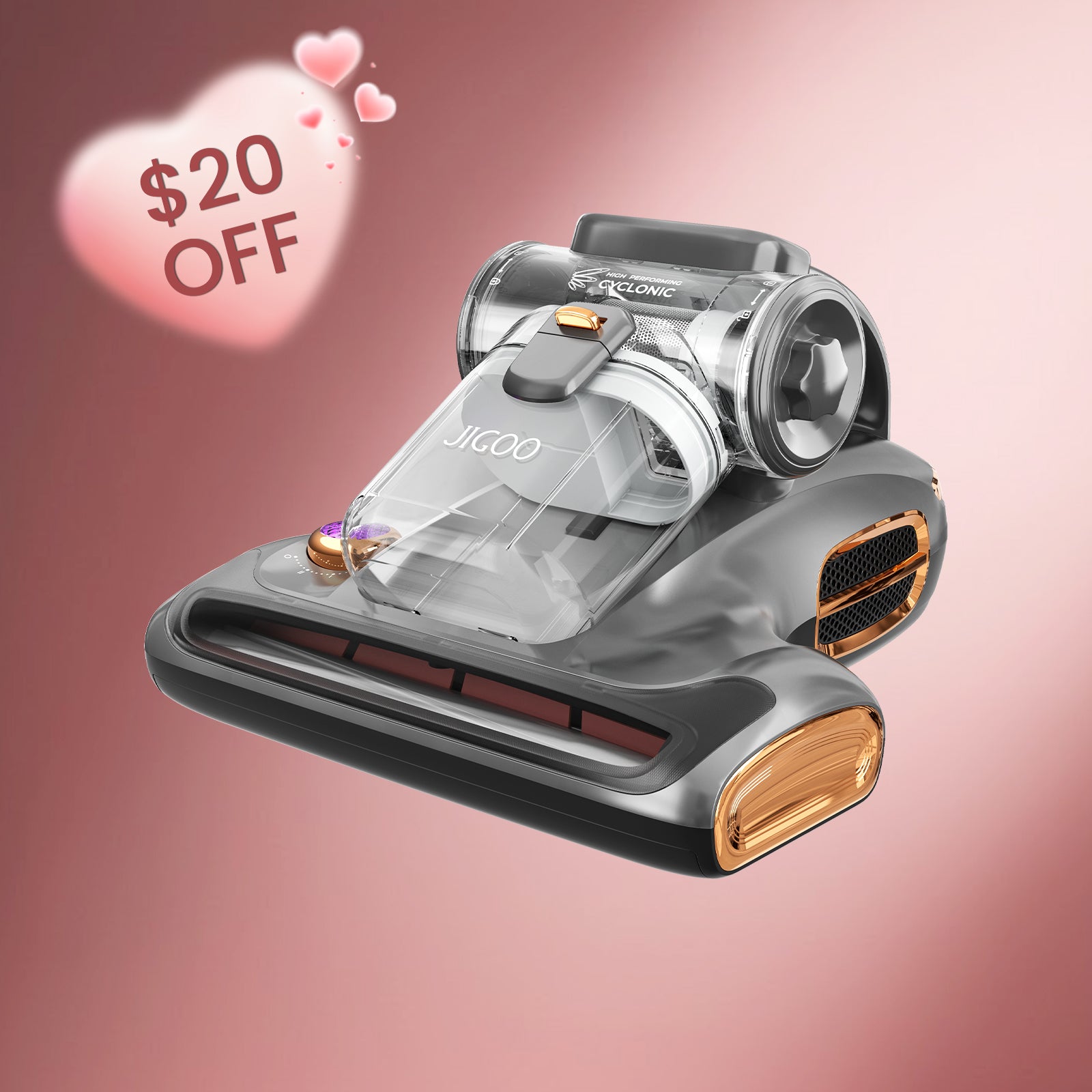 Jigoo T600 Mattress Vacuum Cleaner